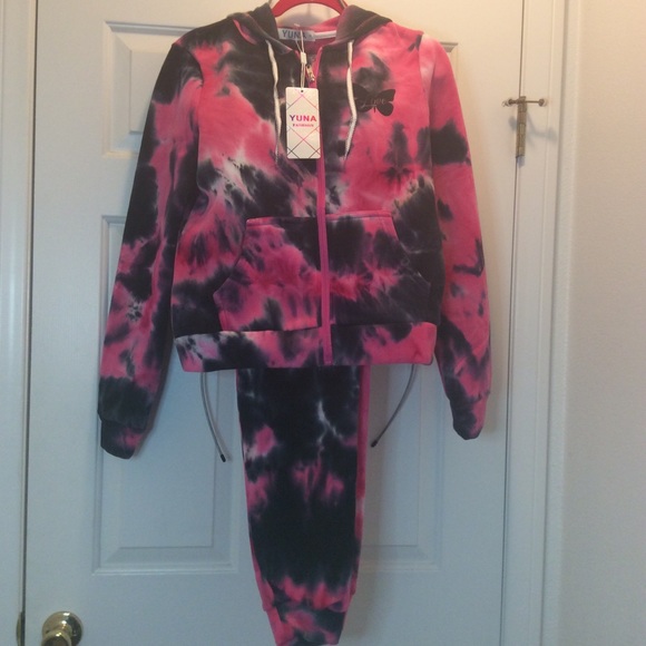 🎀Women's Medium Tue a Dye Jogger Set🎀 - Picture 1 of 4
